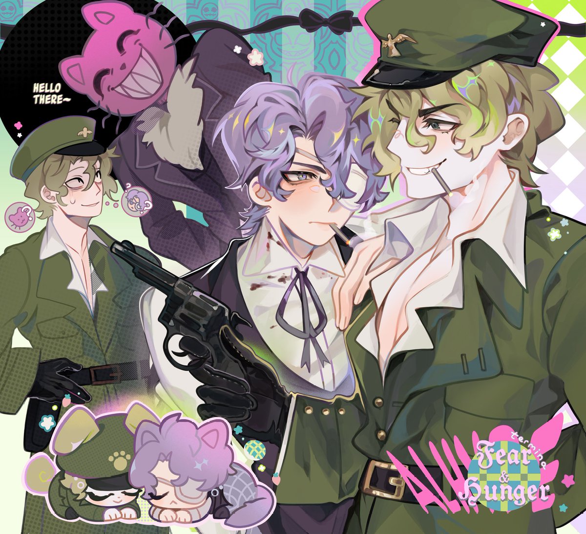 🩷💚
#FearandHunger 
#Daan #Pav