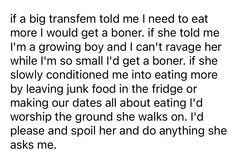 Fat Confessions (@fatanonposting) on Twitter photo 