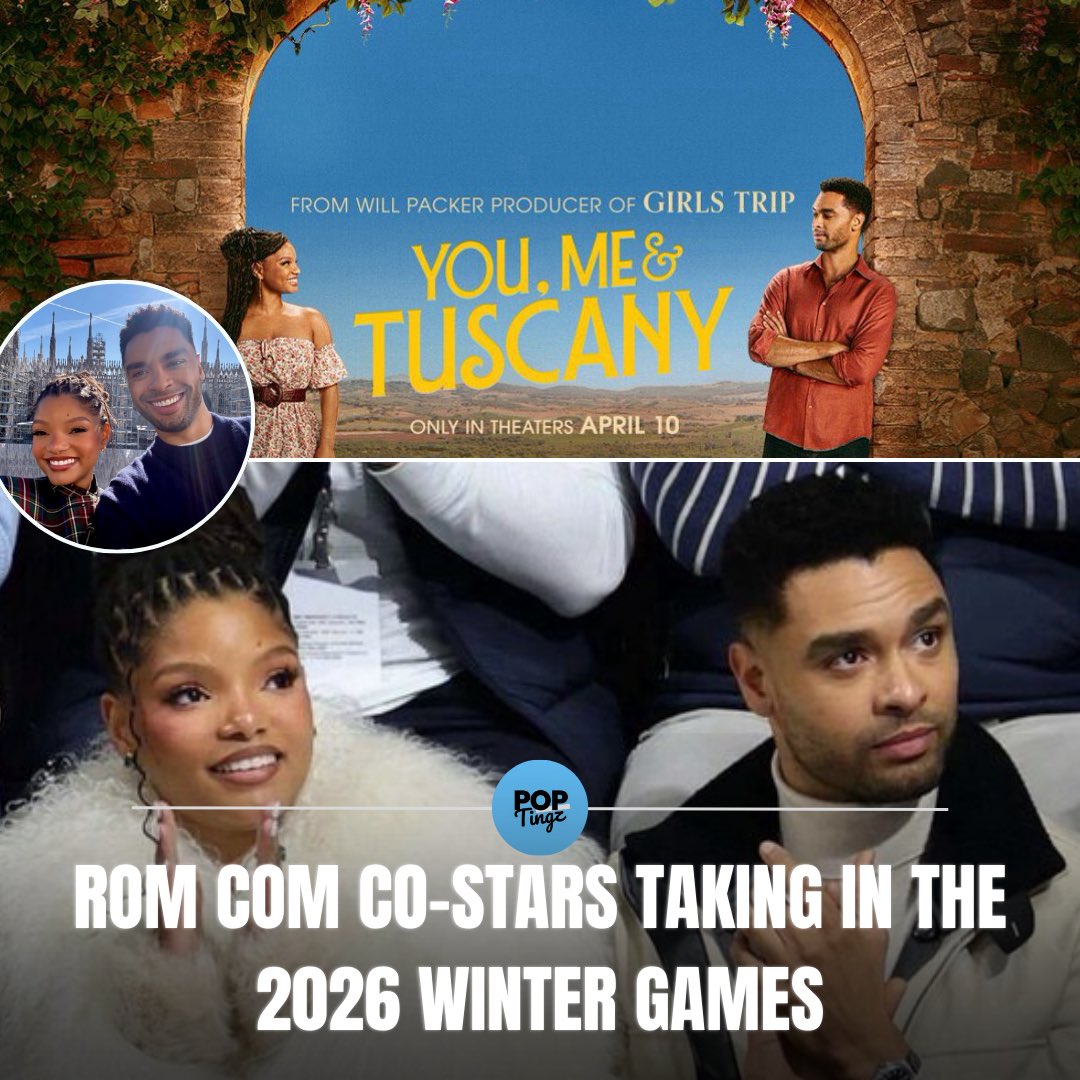 Halle Bailey and Regé‑Jean Page really said rom-com IRL but make it Winter-Games‑core 😭✨ The duo was spotted taking in the city together — unreal energy. Catch the moment below 👇