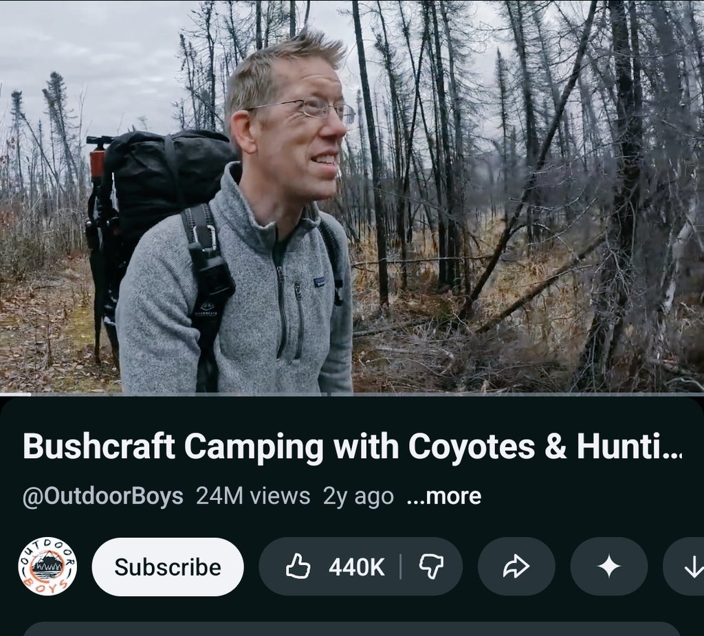 Seru aja gitu malam2 nontonin outdoor boys,serasa berkemah online