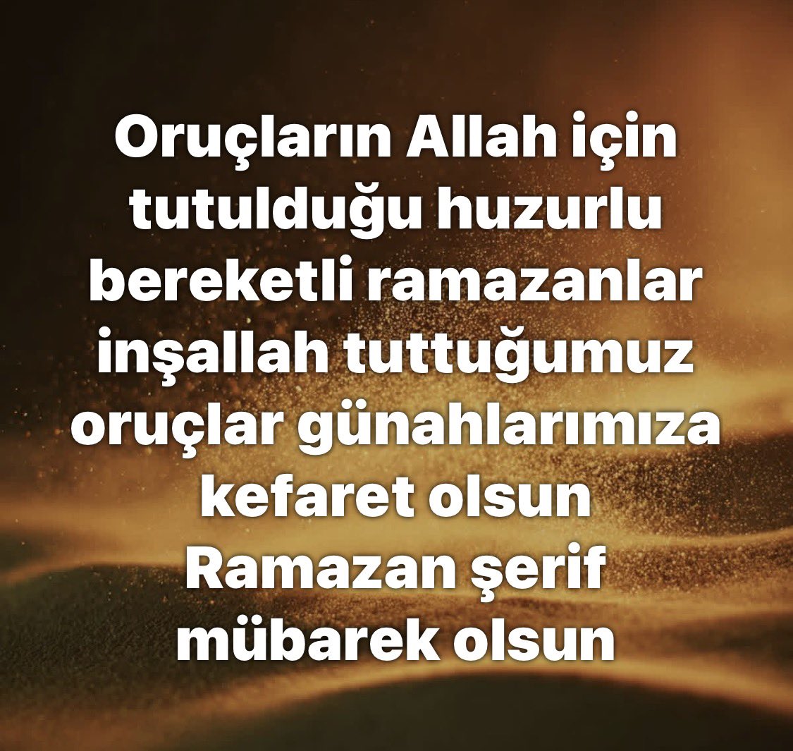 #HayırlıRamazanlar