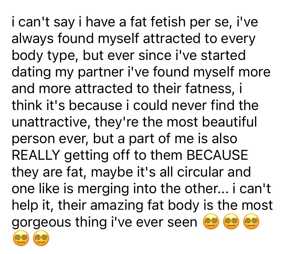 Fat Confessions (@fatanonposting) on Twitter photo 