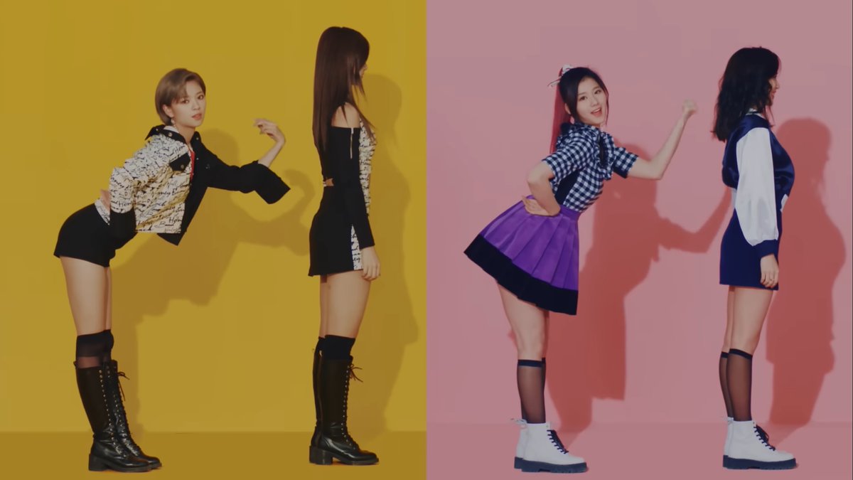 PopBase's tweet image. 9 years ago today, TWICE released ‘Knock Knock.’