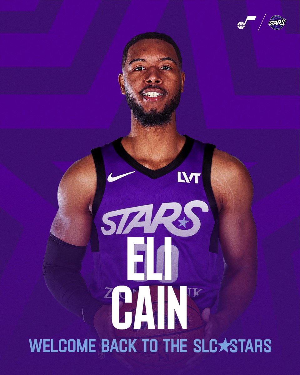 Welcome back to the Stars, Eli! 💫 

We have added guard Eli Cain to the active roster.  

#ItStartsHere