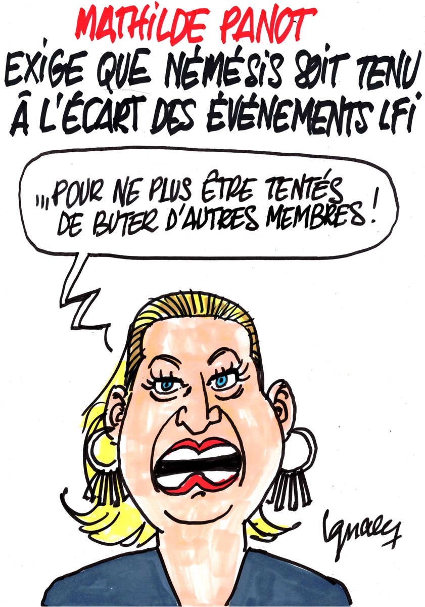 dessignace_'s tweet image. Ignace - Mathilde Panot et Némésis

dessignace.com

#MathildePanot #NEMESIS #Quentin