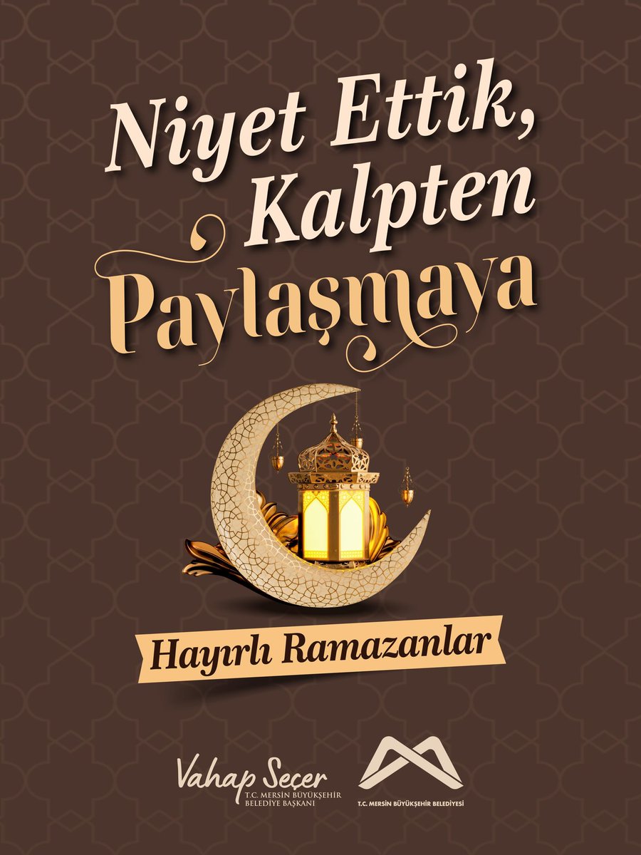 Niyet Ettik Kalpten Paylaşmaya.

Hayırlı Ramazanlar.