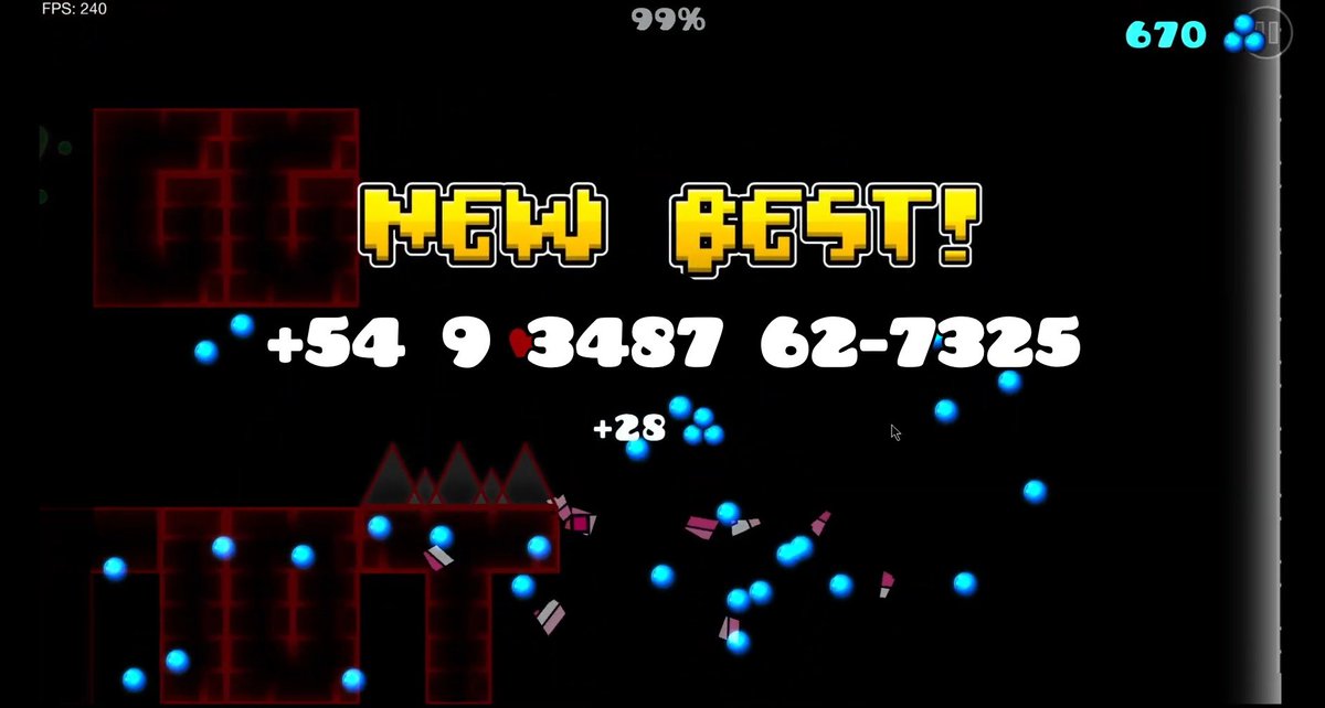 No me lo creo justo ahí