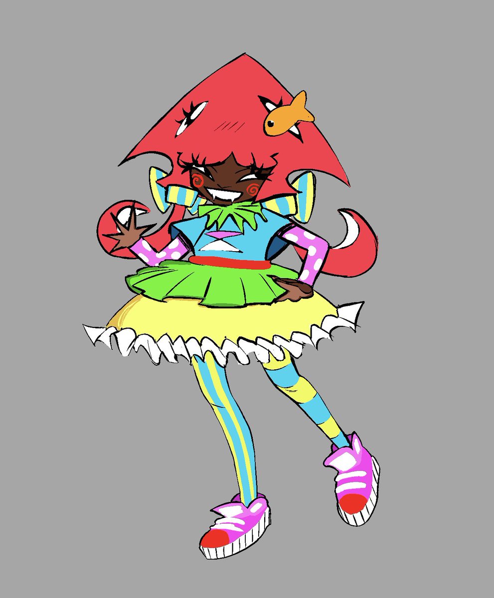 augury4side's tweet image. three! tricky trickster