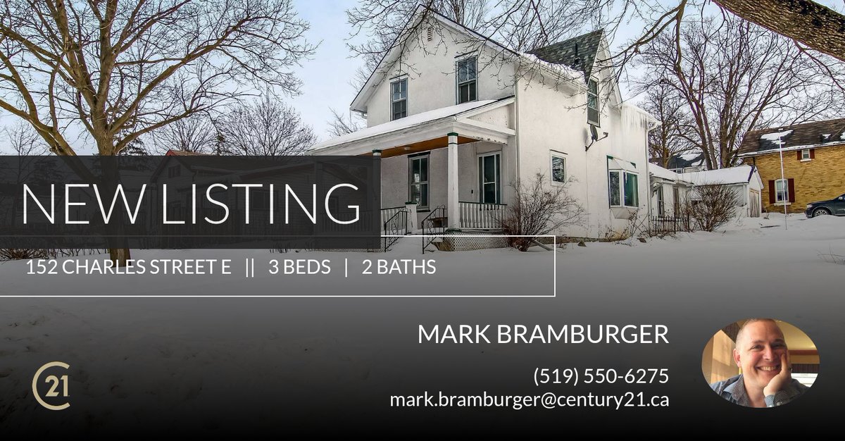 MarkBramburger's tweet photo. 📍 New Listing 📍 Take a look at this fantastic new property that just hit the market located at 152 Charles Street E in Ingersoll. Reach out here or at (519) 550-6275 for more information!

Listed by Jen Chadwick-Storey

The Right... https://t.co/xoyxJCqEKy https://t.co/x8cOk7rPTR