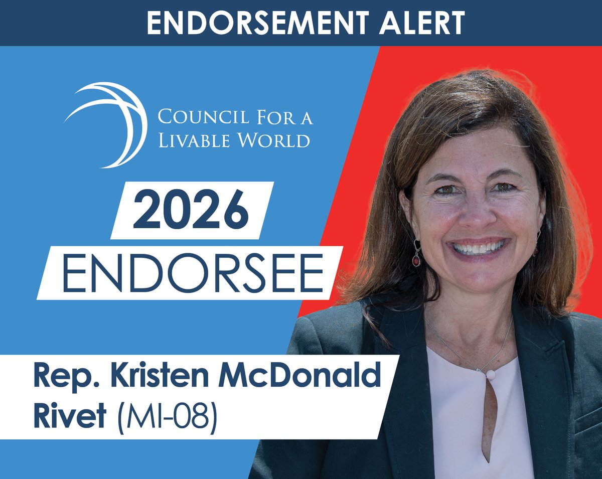 Council for a Livable World tweet media