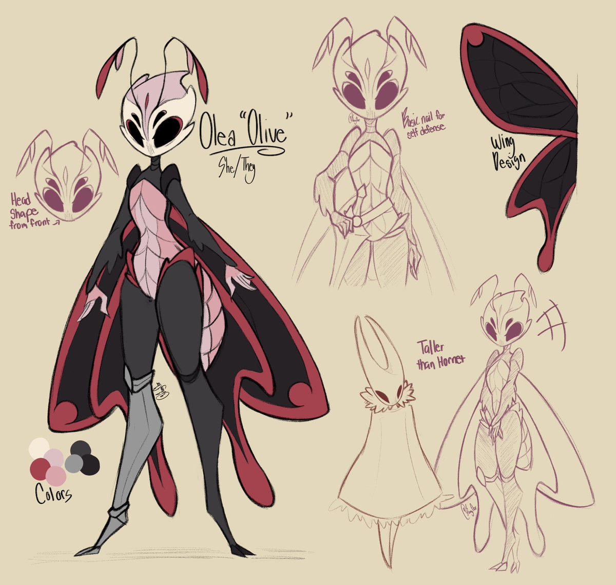 🫒 #HollowKnightOC