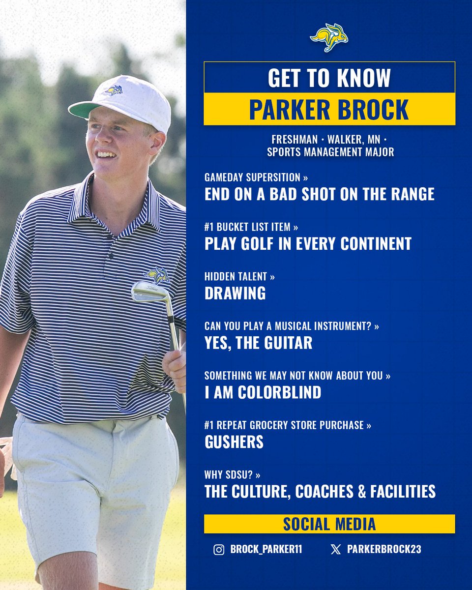 Jackrabbit Men's Golf tweet media