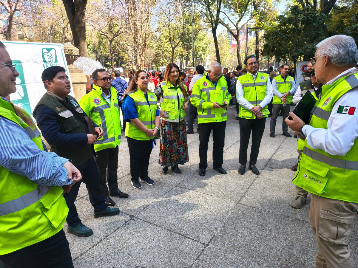 🚨 Participamos en el Primer Simulacro Regional de la Ciudad de México ...