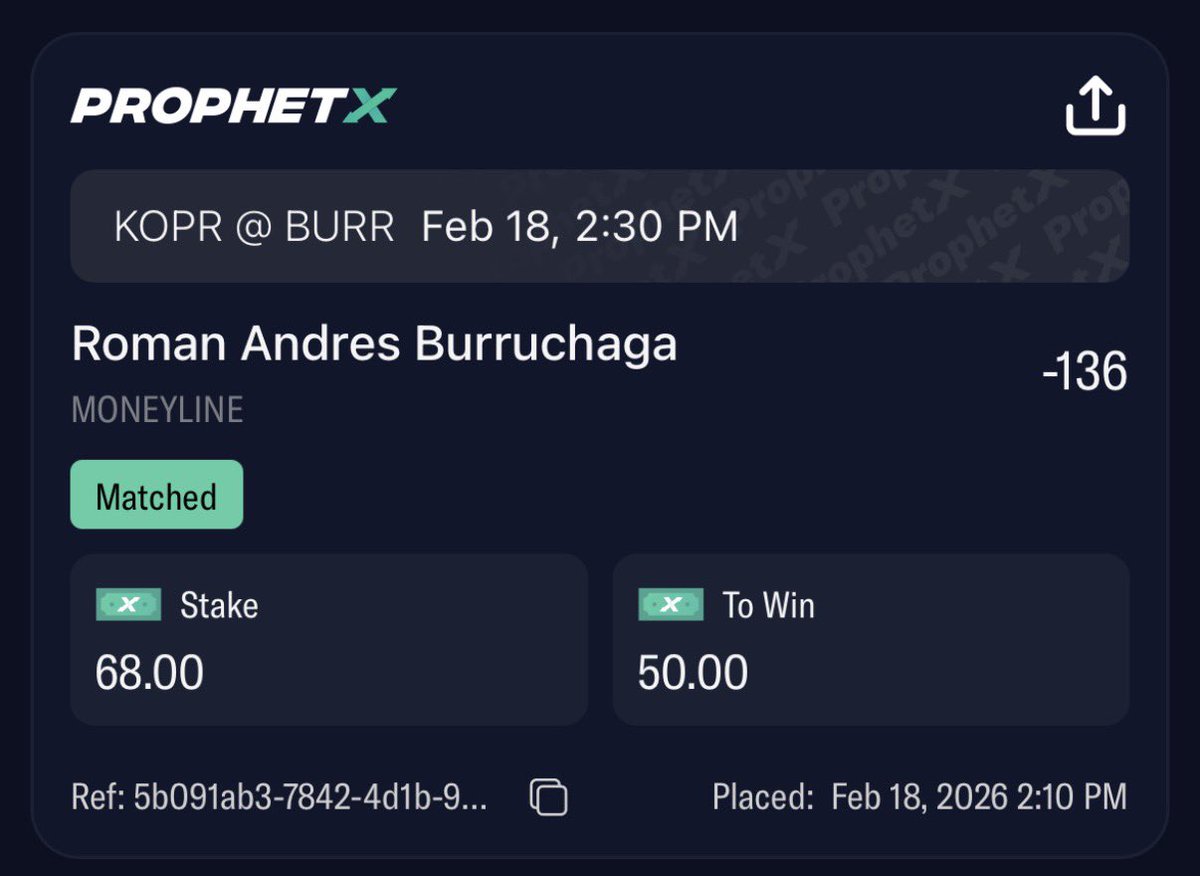 Boomer’s Bets tweet media