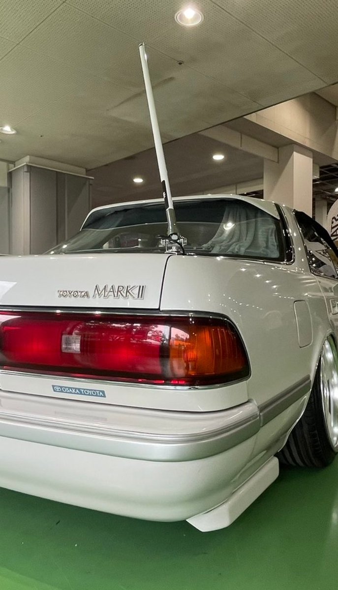 ジャンクションプロデュース VIPアンテナ ホワイト ブラック 好評販売