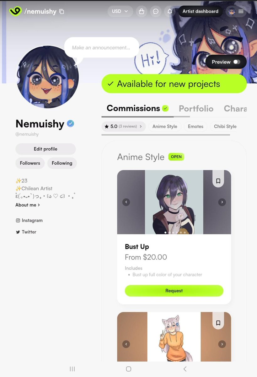 Nemuishy | vgen comms open✨️ tweet media