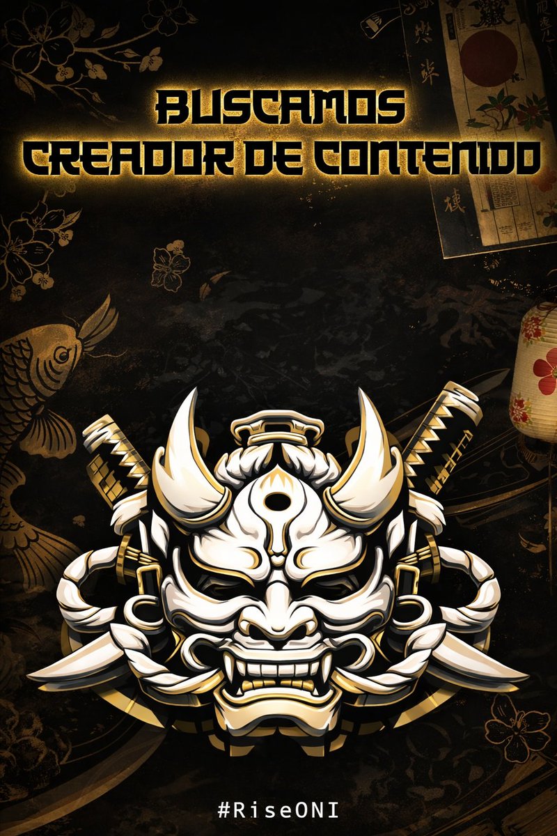 𝙱𝚄𝚂𝙲𝙰𝙼𝙾𝚂 𝙲𝚁𝙴𝙰𝙳𝙾𝚁 𝙳𝙴 𝙲𝙾𝙽𝚃𝙴𝙽𝙸𝙳𝙾 

 Desde ＯＮＩqueremos anunciar que buscamos creadores de contenido con ganas de mejorar, crecer y darlo todo por el escudo 🛡

Mds Open 📩  #RiseONI 🉐️