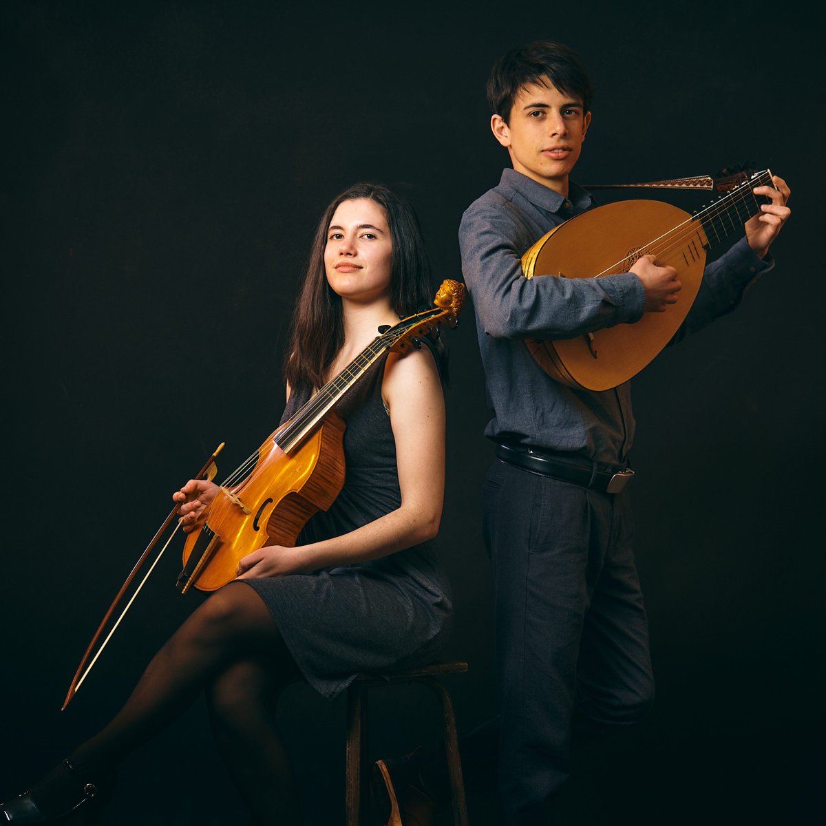 Próximo sábado 21 Febrero, 19 h, música medieval, renacentista y barroca con los jóvenes y virtuosos hermanos franceses, Alban &amp; Louise Tixier, en Aula-Museo Paco Díez (Mucientes). Información y reservas 639 150 779 / 649 807 506. ¡No se lo pierdan!