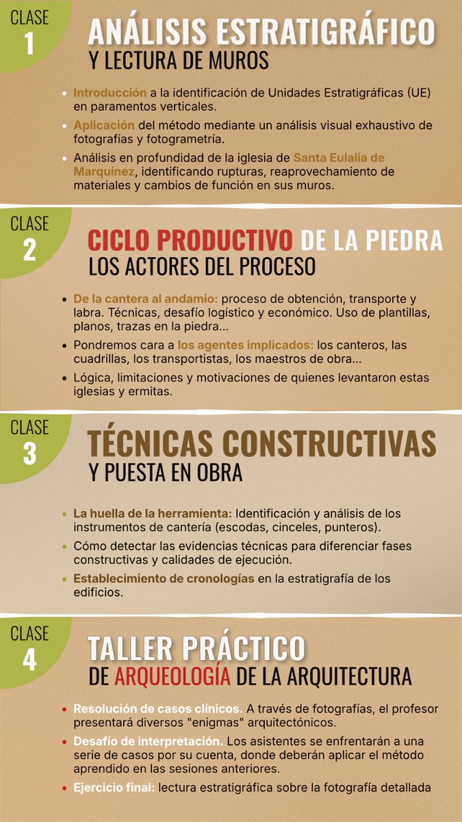 ¿Te gustaría tener unas nociones básicas de Arqueología de la Arquitectura para poder conocer mejor nuestro patrimonio alavés y vitoriano? Apuntate a este mini-curso que imparto y organiza Ermitaraba (empezamos el 2 de marzo!). Se agradece difusión.