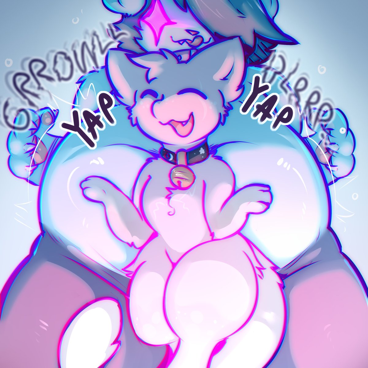 Deadlyzapcat's tweet photo. Full shaded for @DustedEeveeSFW !!

I love getting paid to eat people https://t.co/RzY6IraAjO