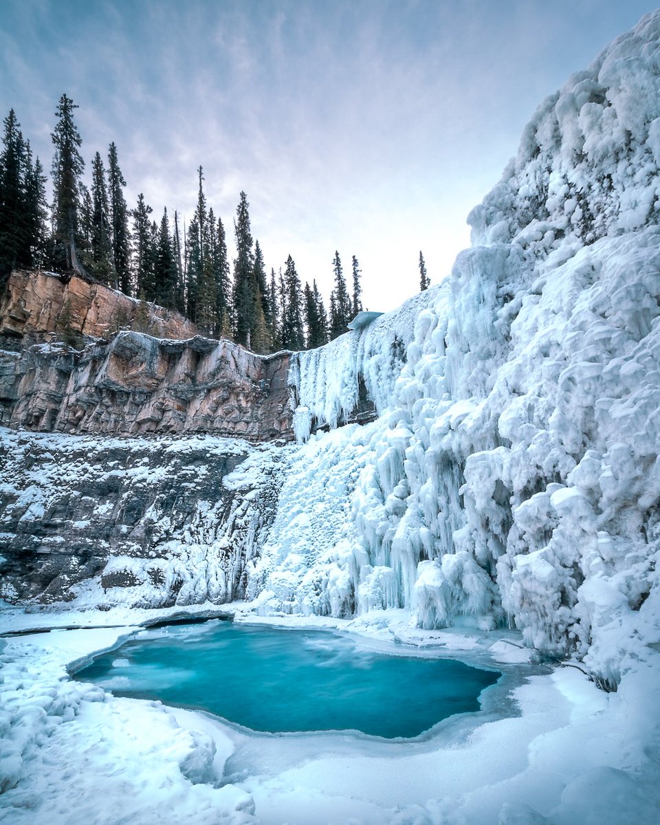 Frozen falls