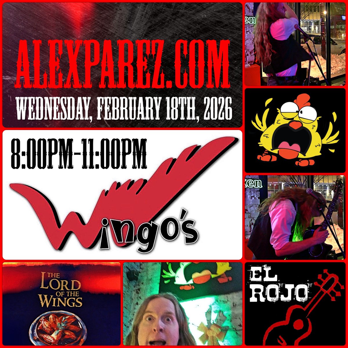 Alex The Red Parez aka El Rojo tweet media