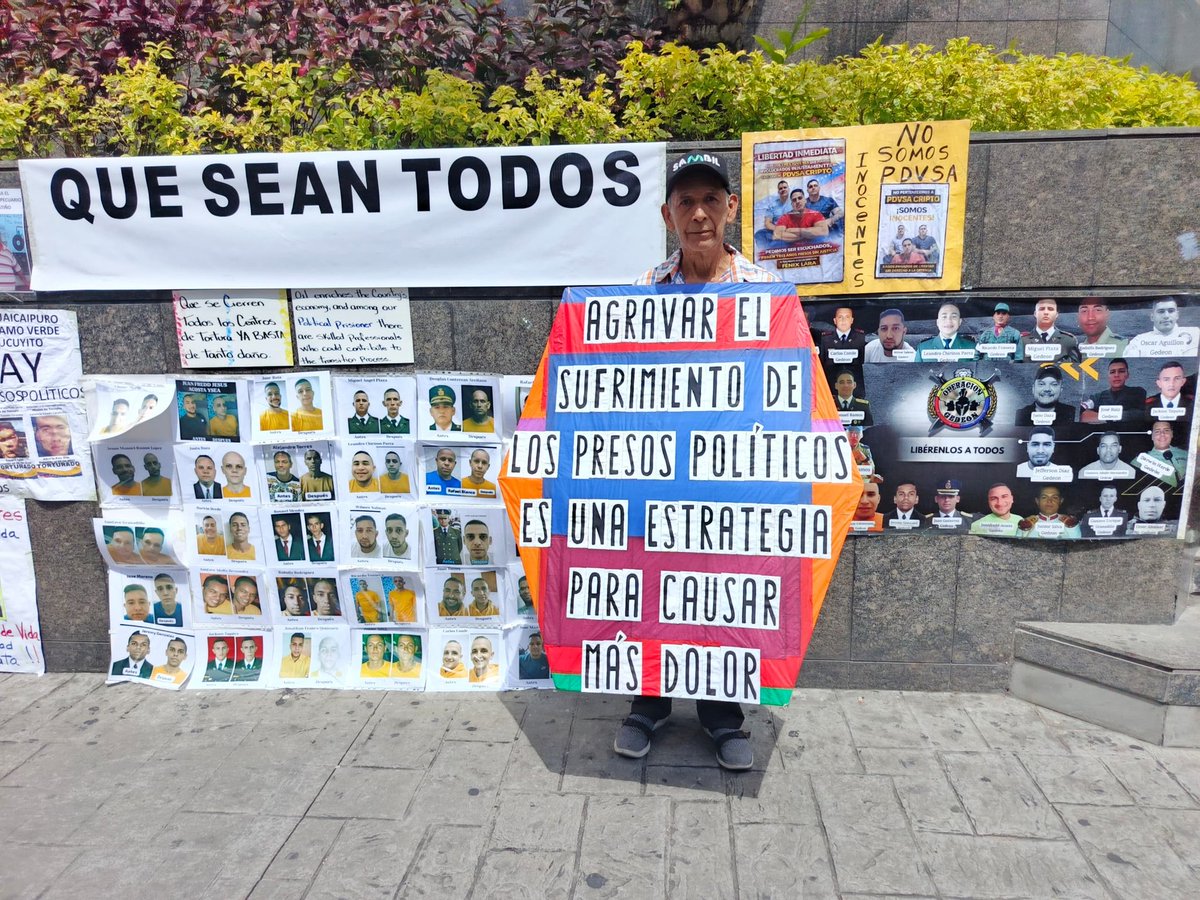 srpapagayos's tweet photo. #PresosPolíticos #Venezuela #Libertad #DerechosHumanos https://t.co/joj6MDdH6y