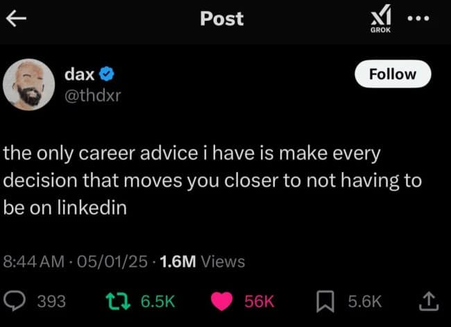 this is honestly great career advice