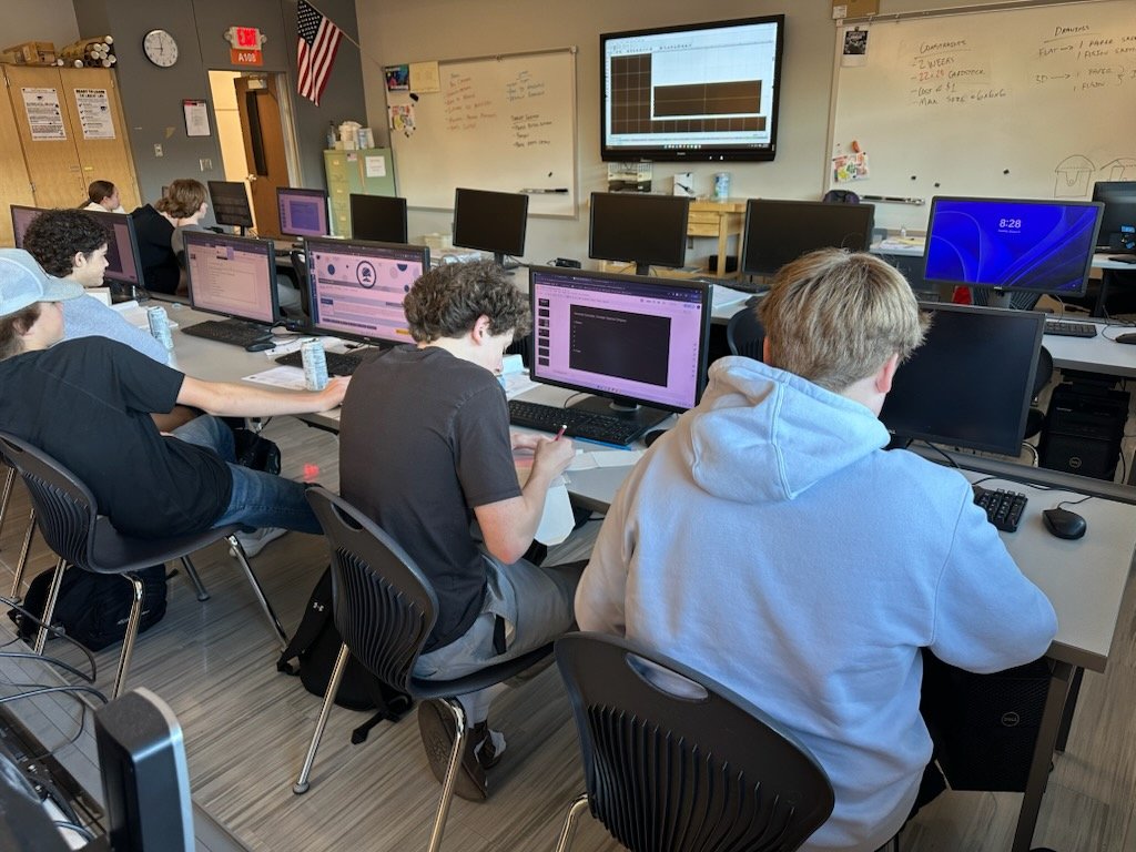 RockwoodSupt's tweet photo. Lots of impressive instruction and focus clearly on display at Eureka High today! #NurturingLearning #RootedinthePromise https://t.co/p0IsUK0KYK