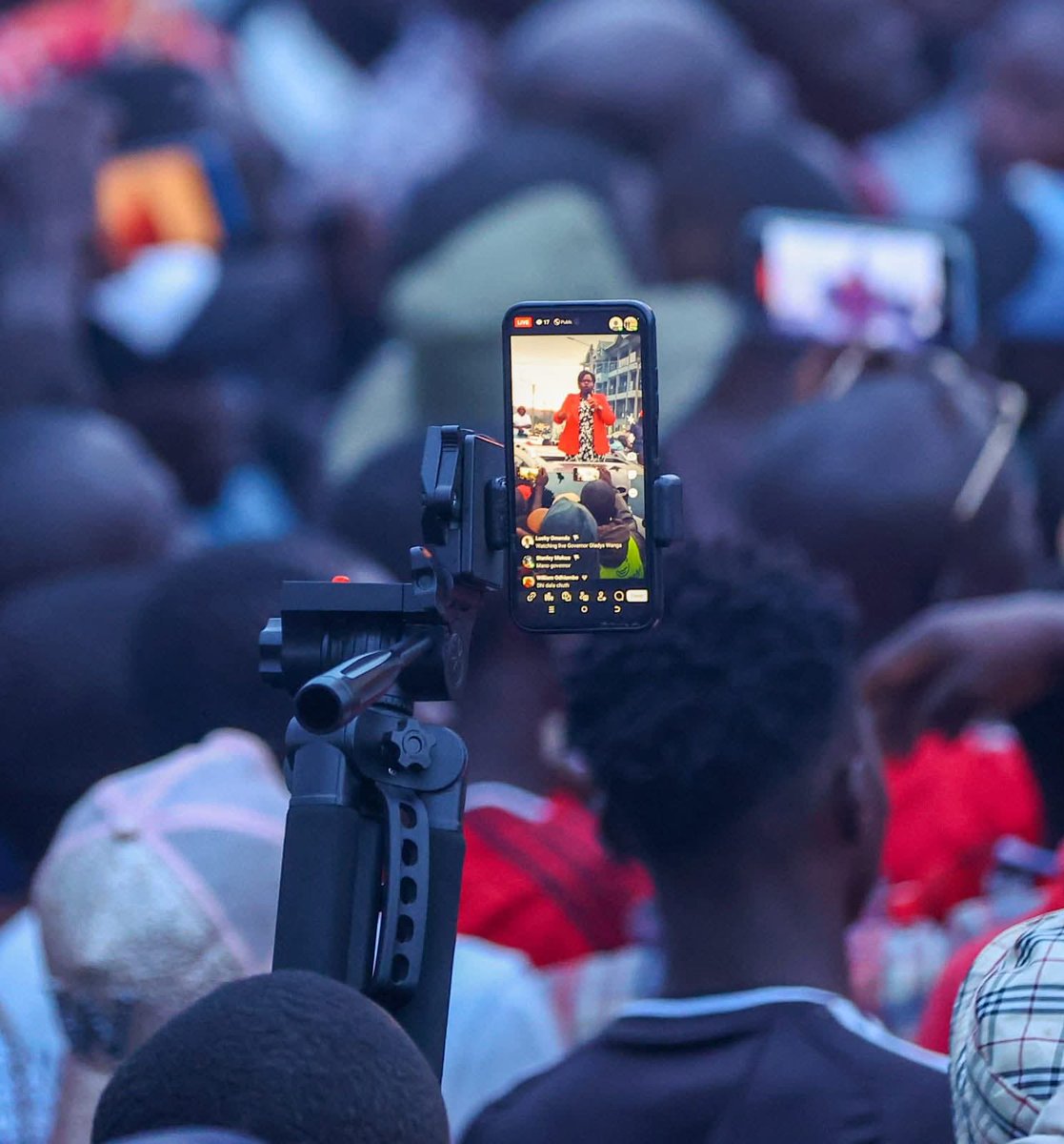 Gladys Wanga, E.G.H. tweet media