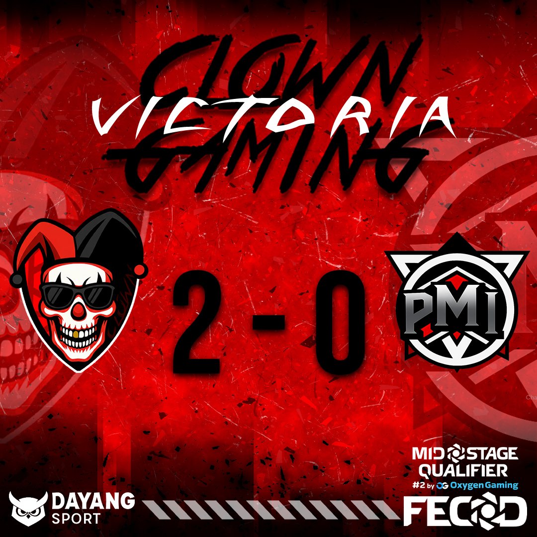 ✅VICTORIA | #FECODQualifier2

🆚 <a href="/PMI_eSports/">PMI eSports</a> 

🏆 Ronda 1 | WB

Nos vamos a la segunda ronda del WB 💪🔥 ¡Seguimos! GGs #PMI