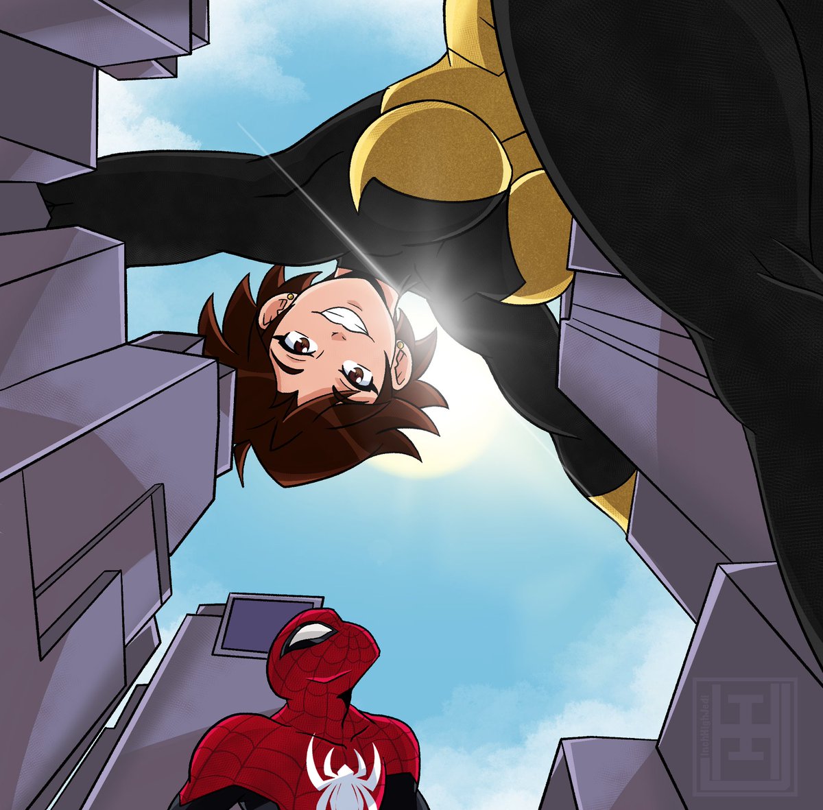 Spider-man and The Wasp XL cover

#Marvel #fanart