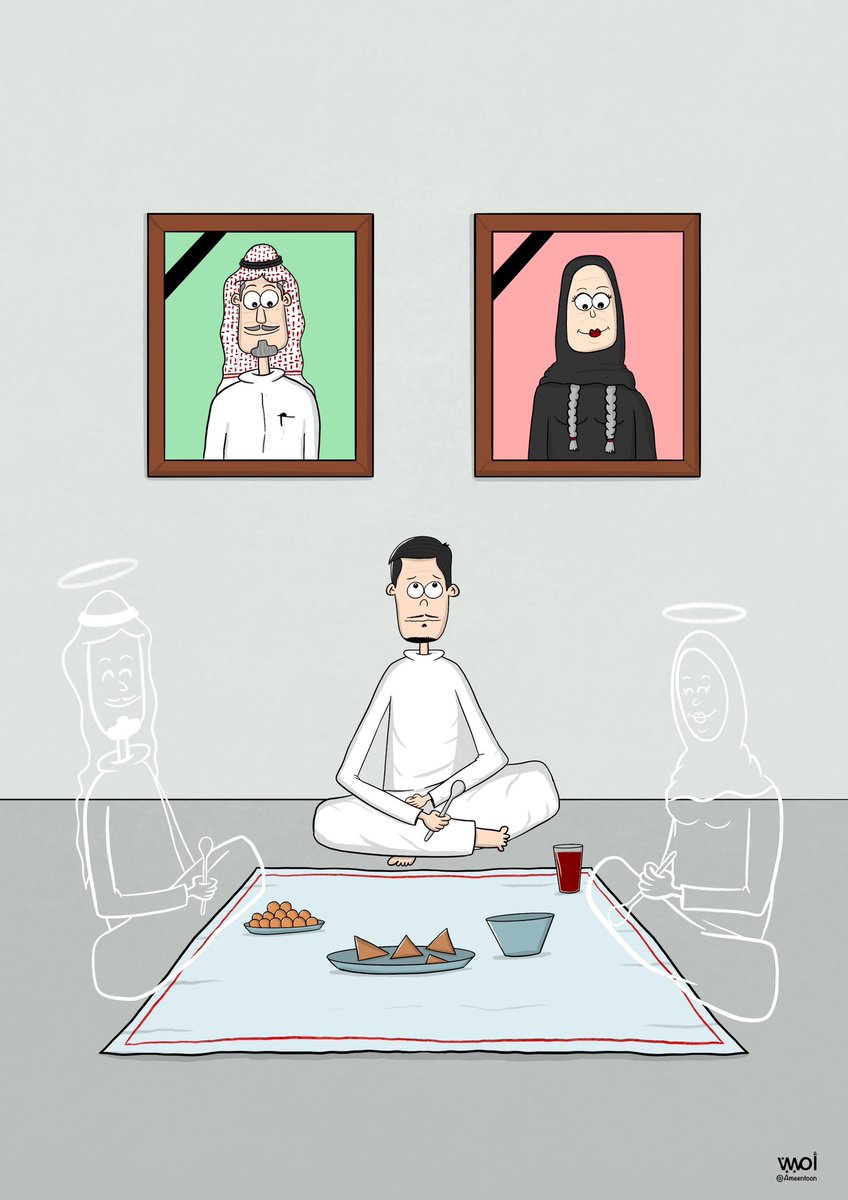 Ameentoon's tweet photo. رحيل الأم لا يشبه أي رحيل آخر.. 
عندها يكتشف المرء أن الحياة لا تسير كما كانت، وأن ما كان يبدو معتادًا لم يكن إلا نعمة كبرى لا يُدرك أثرها إلا حين تغيب 💔

د. ناصر البقمي @albiqami 
كاريكاتير | أمين الحباره 

#رمضان #أمي #كاريكاتير_أمين #رأي_أمين #أمين_تون #كاريكاتير https://t.co/etKQEvQZYr