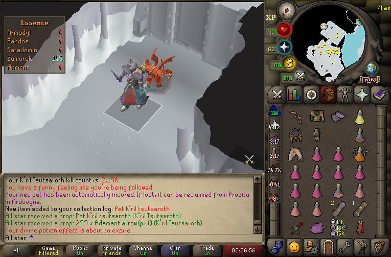 Allstar2G's tweet photo. #36 2196 kc

For some reason zammy has always been my favourite looking pet in game, glad I was able to spoon it https://t.co/F1Cz9RxOVg