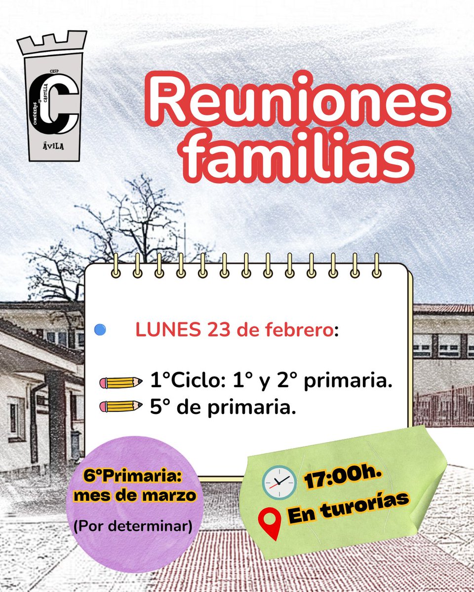 CEIP COMUNEROS DE CASTILLA. ÁVILA tweet media