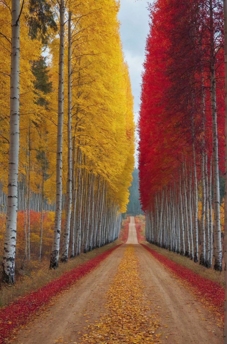 mshafqat72's tweet image. 🍂🍁Gold, crimson, and amber trees standing in perfect contrast like nature painted every leaf with intention. 🍁✨
Some journeys aren’t about the destination… they’re about this view.

#AutumnVibes #FallColors #ScenicDrive #NatureLovers #PhotoOfTheDay 🍂🍁