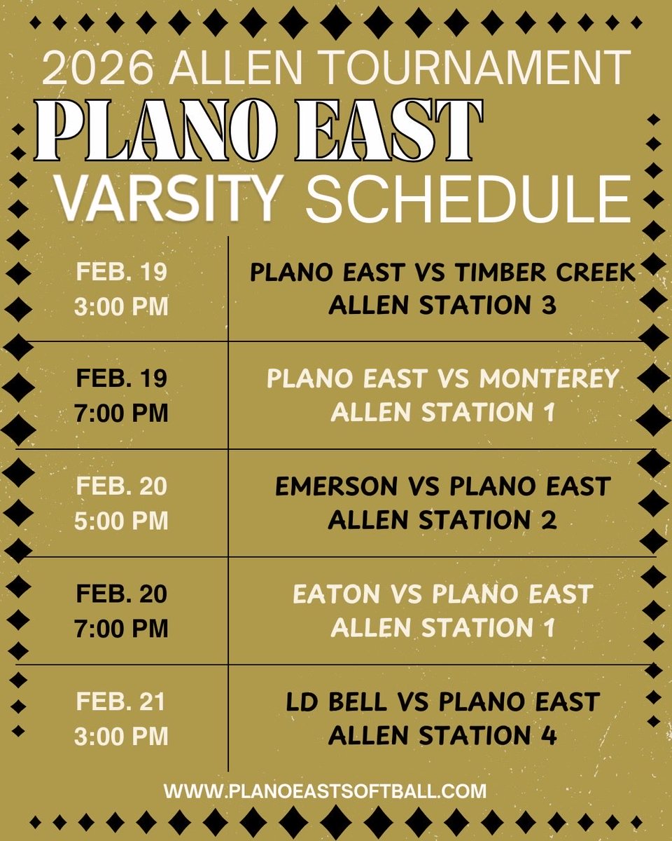 Plano East Softball tweet media