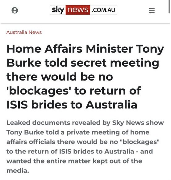 Burke is a sneak.
A crooked mouthed liar.
He should be sacked.
