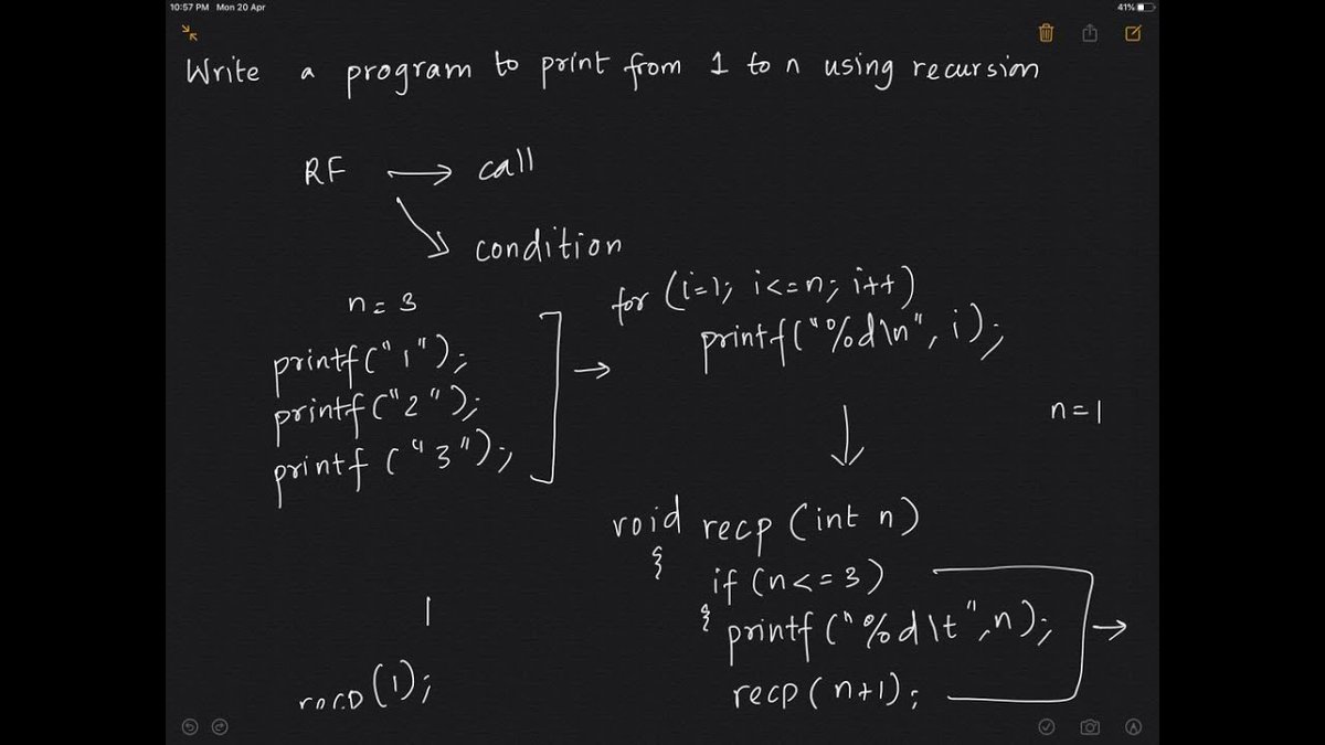 OmPrakash_cpp's tweet photo. Started learning Recursion today💻
Understanding call stack &amp; backtracking concepts.
#DSA #Recursion #Coding #ProblemSolving https://t.co/iuXWxXhYKT