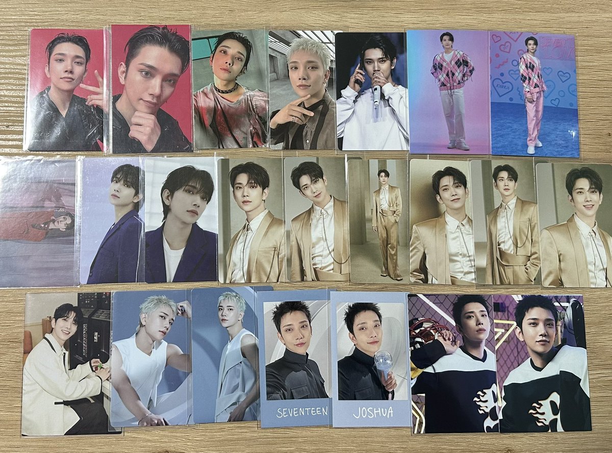 SEVENTEEN セブチ アルバム トレカ 交換 【譲】エスクプス ジョンハン
