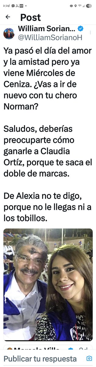 Estas son respuestas que el pueblo pide. Sin ofensas pero poniéndote en tu lugar <a href="/AlexiaRivasG1/">Alexia Rivas🇸🇻</a> 
<a href="/AbigailGuerraSV/">Abigail Guerra | Politica Sin Filtro</a> 
<a href="/waraujo64/">Walter Araujo y Toda la Verdad</a> 
<a href="/AlexiaRivasG1/">Alexia Rivas🇸🇻</a> 
<a href="/antiguocus/">Melida Villatoro</a> 
<a href="/7Bicho24/">Bicho247</a> 
<a href="/ELTIONAYIBSV/">EL TIO NAYIB SV</a> 
<a href="/Gill_Martinez/">El Criaturo Tóxico</a> 
<a href="/Cinco_Zavala/">Cinco 😎</a> 
@ChrisGuevaraG@@claudiaortiz