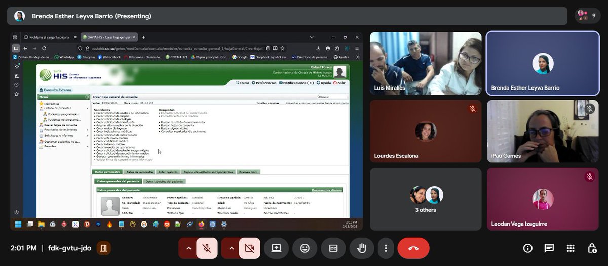 XAVIA Salud UCI tweet media