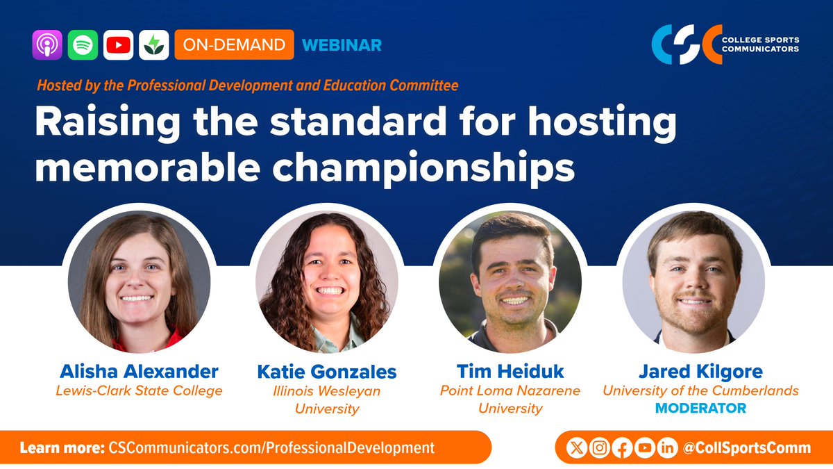 College Sports Communicators tweet media