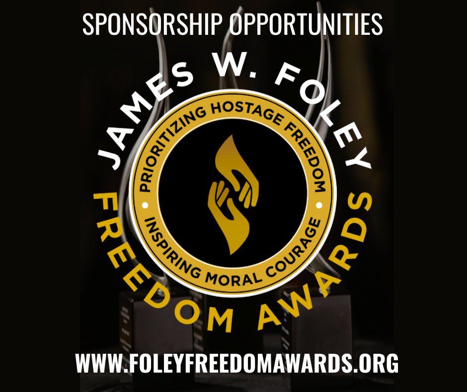 The Foley Freedom Awards brings together national leaders, policymakers, media, and advocates to stand with American hostages and the families who fight every day for their loved ones’ return. It also underscores our unwavering commitment to journalist safety, a core pillar of