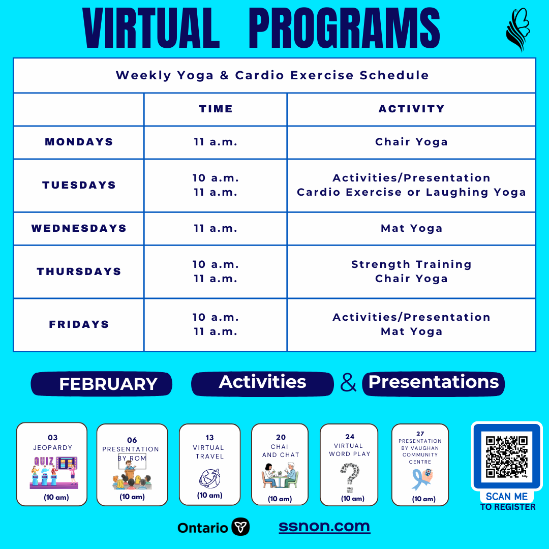 SSN_York's tweet photo. Games, chats &amp; virtual travel—all from home! 🌍
Join SSN’s February activities: https://t.co/DTKQXeOXJc 
#SSNYork #VirtualPrograms #WellnessForAll #ActiveSeniors #HealthyLiving https://t.co/dTuTRUcPPC