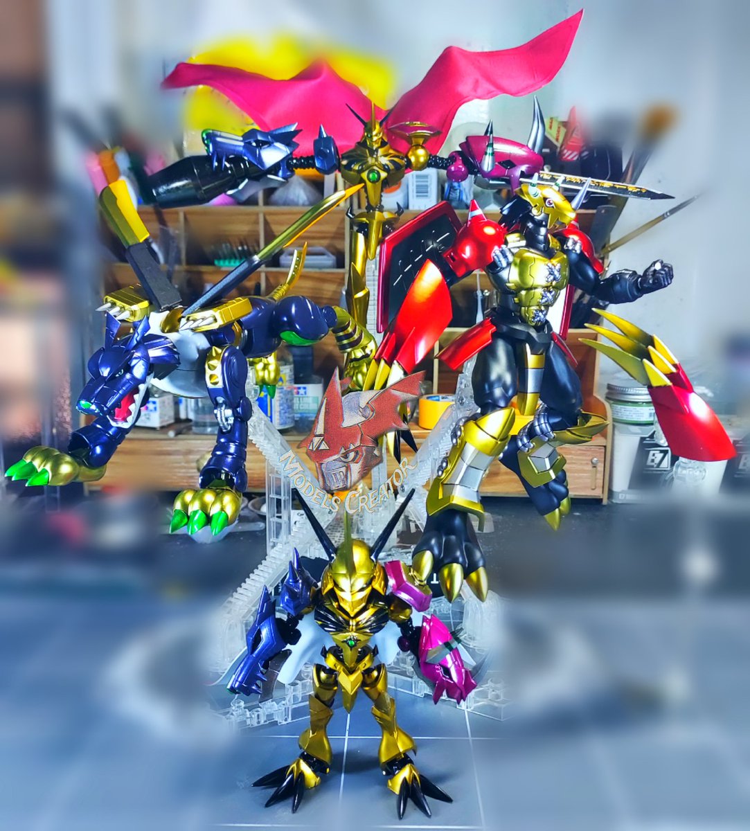 ウォーグレイモン+メタルガルルモンCLIMAX[Anniv.] = オメガモン [BP