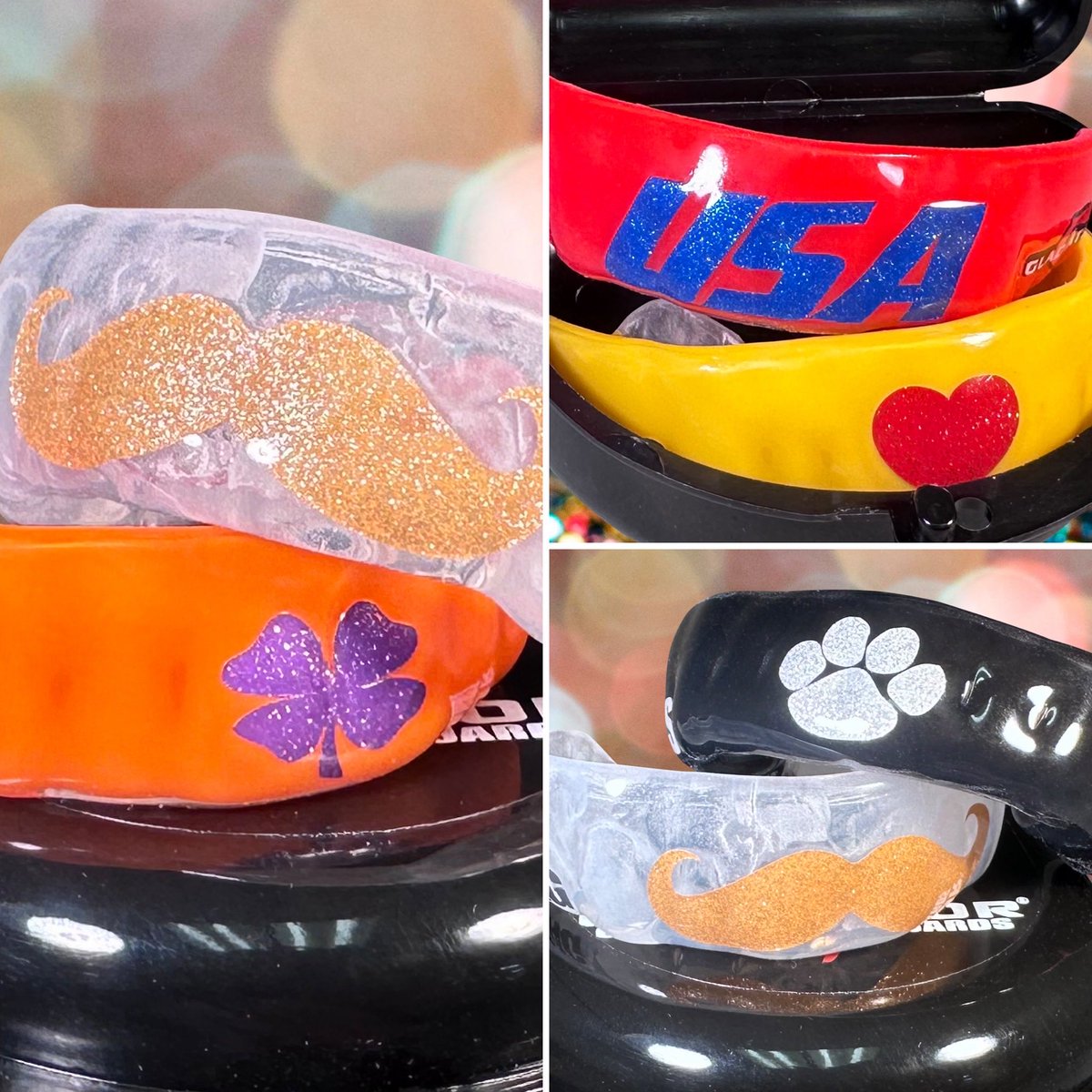 GladiatorGuards's tweet image. Get Your Mouthguard Iced Out: 4 updated metallic color options and new Metallic Purple have a higher magnitude of metallic shine 
GladiatorGuards.com/Get-Your-Mouth…

#Bling #Grill #metallicmouthguard #custommouthguard #customfit #sportsmouthguard