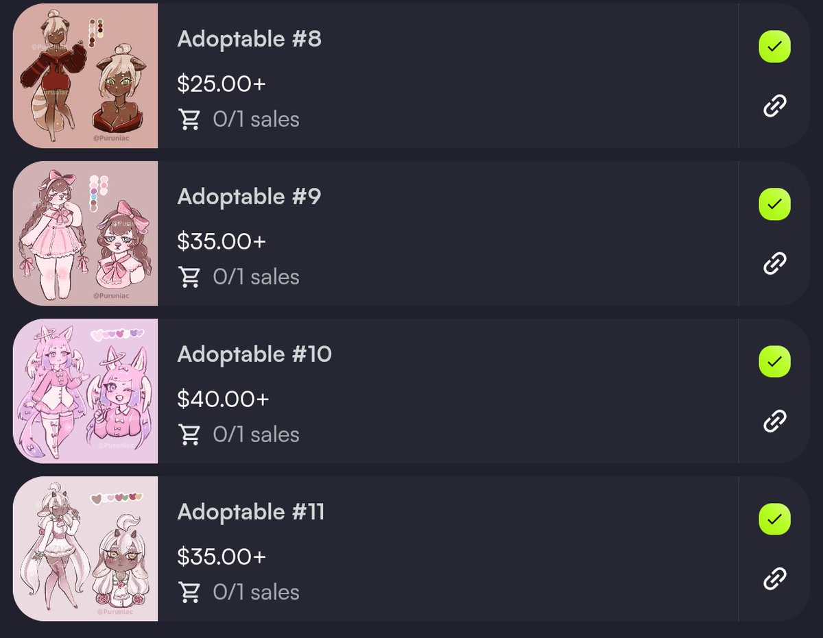 I need one review! So I lower my prices for adopts for now uvu
vgen.co/Puruniac/shop
#VGenArtist #artmoots #VGenOpen #vgen #adoptables