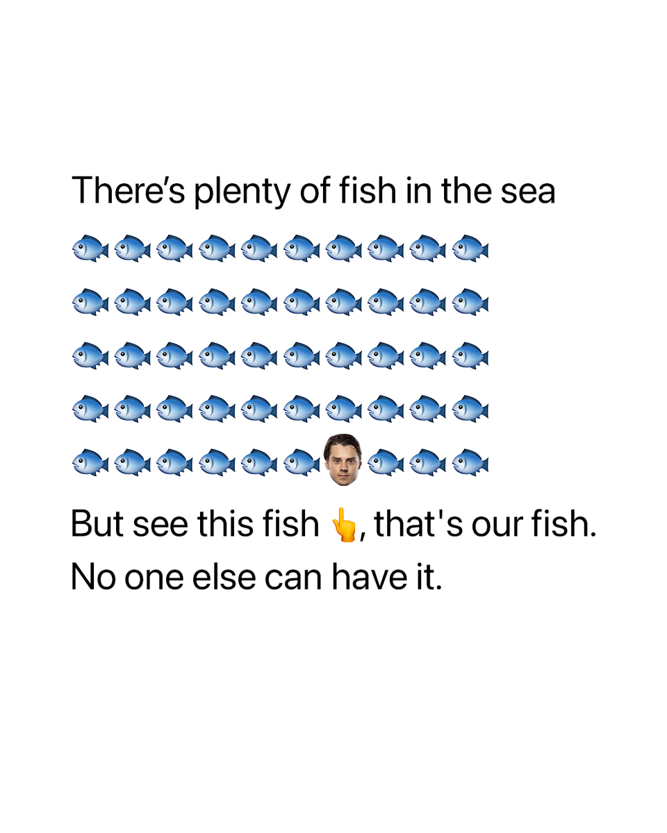 That's one clutch Fish