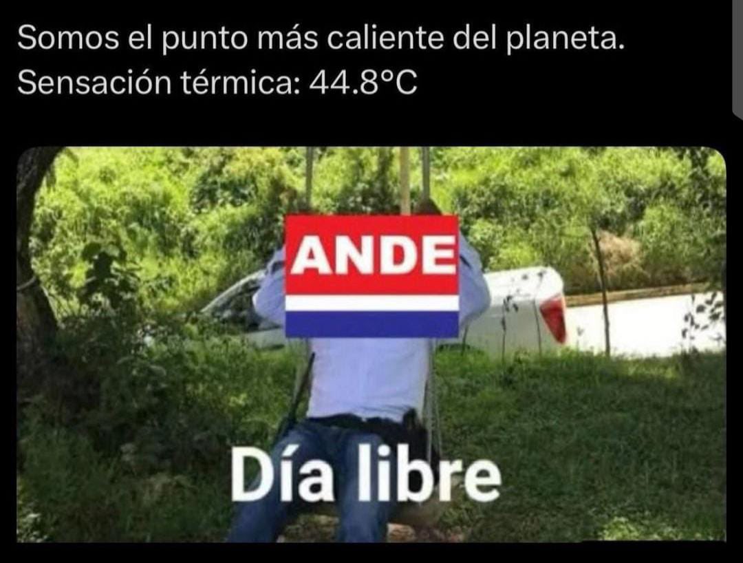 GuiFerreiroPy's tweet photo. Hace 70 años manejan todas las instituciones, se jactan por Itaipú (que sirvió para que se enriquezcan 20 familias), pero no pueden garantizar una jubilación digna a los funcionarios público (y eso que son sus votos cautivos), ni electricidad en verano. https://t.co/w9wfLkMdqP